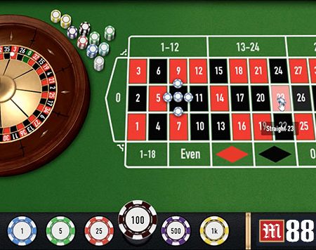 Hướng dẫn chi tiết cách chơi Roulette Nouveau tại nhà cái M88